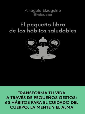cover image of El pequeño libro de los hábitos saludables